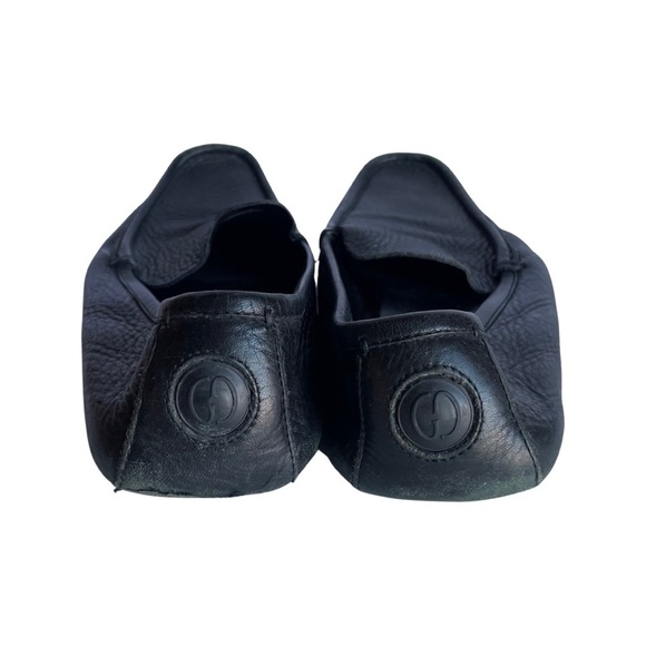 Vintage Gucci black leather driving loafers size 7.5 main image 5